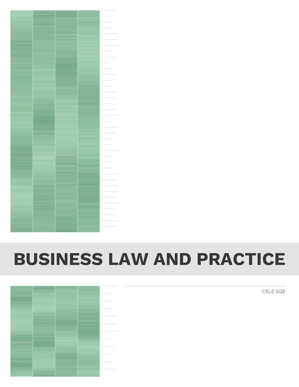 Business Law and Practice