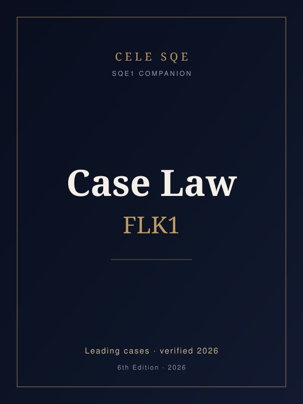 Case Law — FLK1