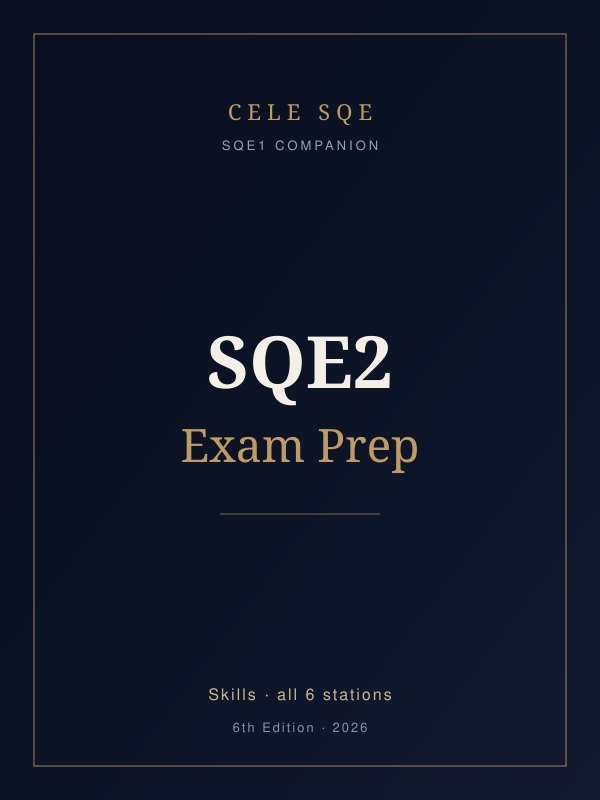 SQE2 Exam Preparation