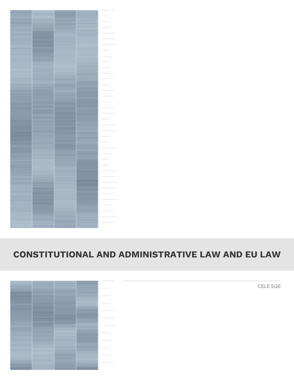 Constitutional and Administrative Law